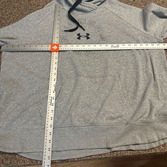 Under Armour women’s hoodie grey size 2x‎ loose fit 2 small spots see photo - Picture 6 of 6